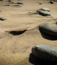 beach-sand-stones
